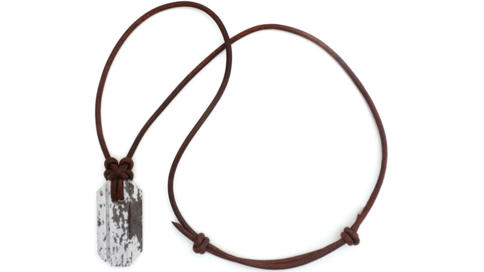Wazoo Survival Gear Viking Whetstone Pendant, Stone 1.9 x 1 x 0.25, VIKING WHETSTONE PENDANT