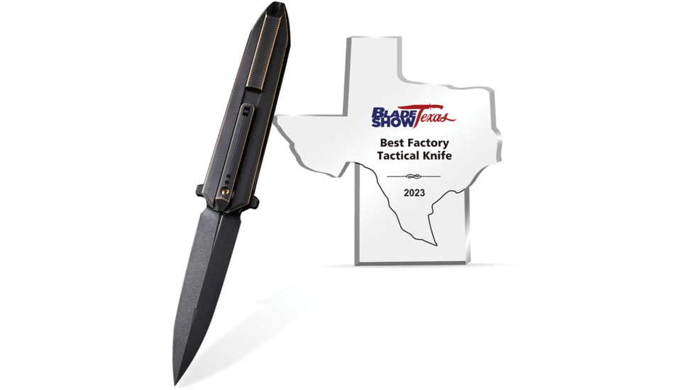 We Knife Co Ltd Diatomic Framelock Bronze