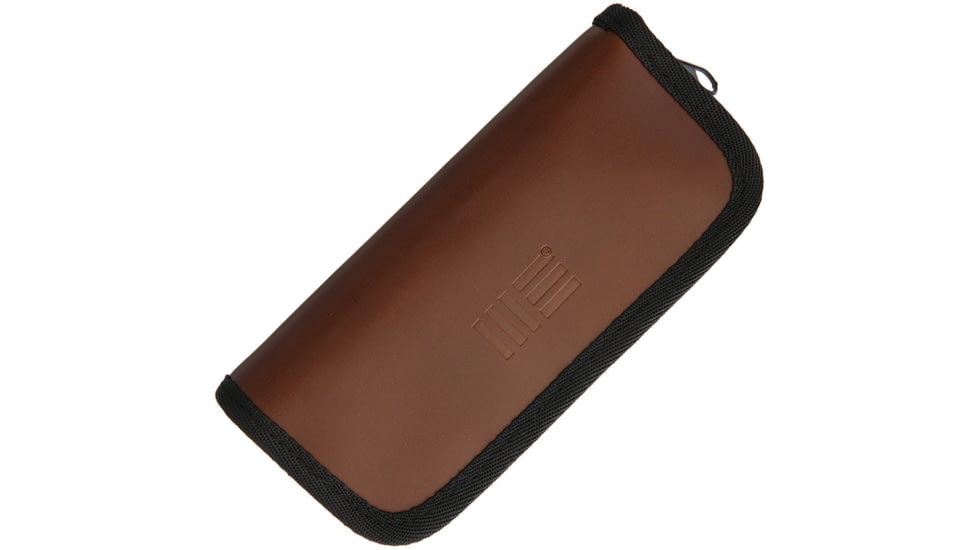 We Knife Co Ltd Leather Pouch, Will Fit Folding Knife Up To 6in Closed, Brown Sheath, A04