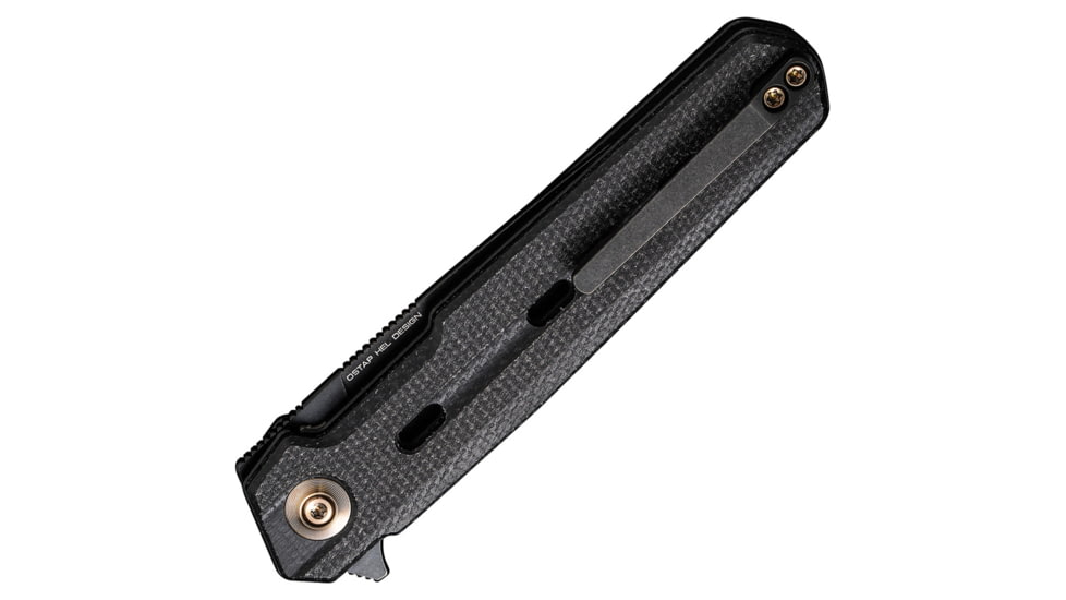 We Knife Co Ltd Navo Linerlock Black Micarta