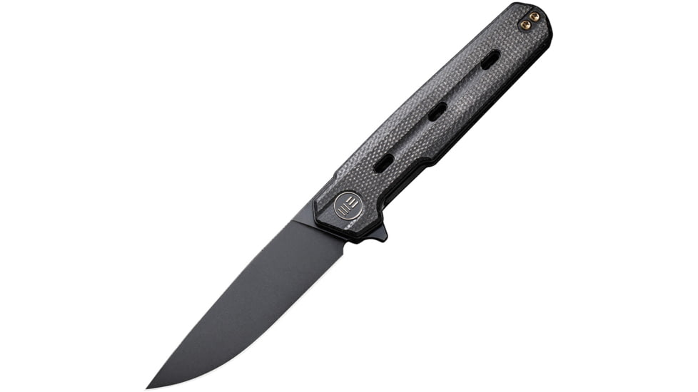 We Knife Co Ltd Navo Linerlock Black Micarta