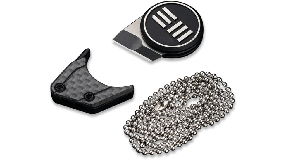 We Knife Co Ltd Quark Neck Knife Silver