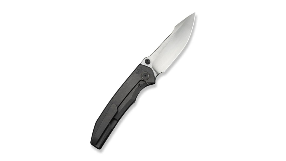 Ryson Thumb Stud Knife Gray Titanium Handle (3.33&quot; Hand Rubbed Satin Bohler M390 Blade)