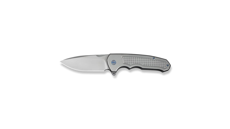 We Knife Co Ltd Starlash Flipper Knife Gray Titanium Handle 3.97inch Stonewashed Bohler M390 Blade