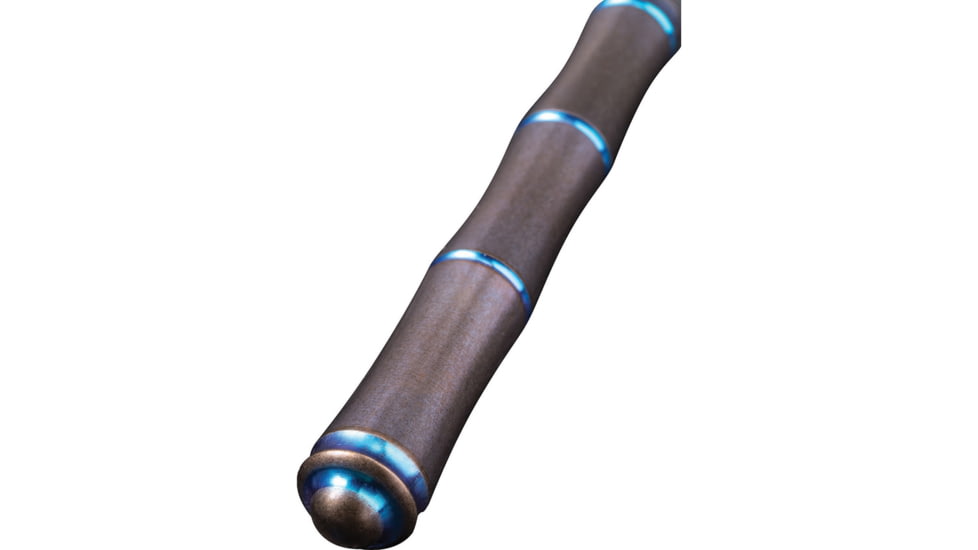 We Knife Co Ltd Syrinx Pen, 3.5in Overall, 0.56Oz, Satin And Blue Anodized Titanium Construction, SS Ring, Screw On/Off Cap, Black Ink, Includes Two Refills, TP-04A