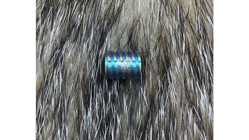 We Knife Co Ltd Tiium Bead Blue, Bead, 0.5in Overall, Titanium Construction, Blue, Blue, A02C