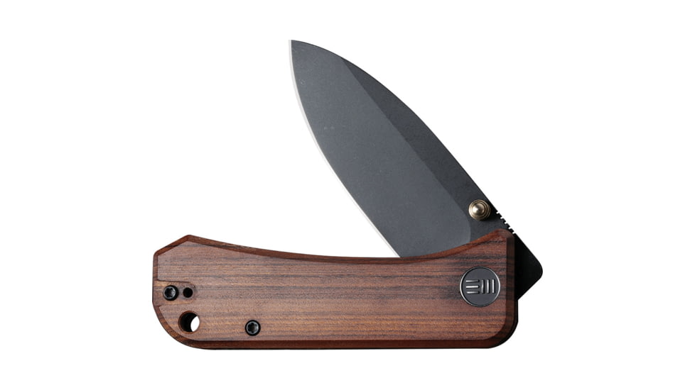 We Knife Co Ltd We Knife Banter 2.9'' Cuibourtia Wood/blk Stnwash
