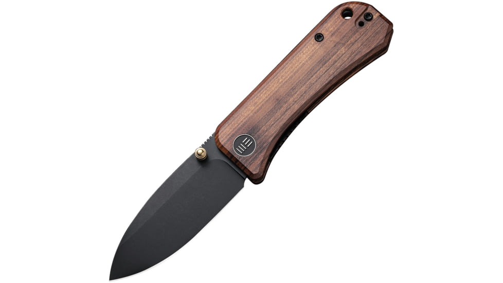 We Knife Co Ltd We Knife Banter 2.9'' Cuibourtia Wood/blk Stnwash