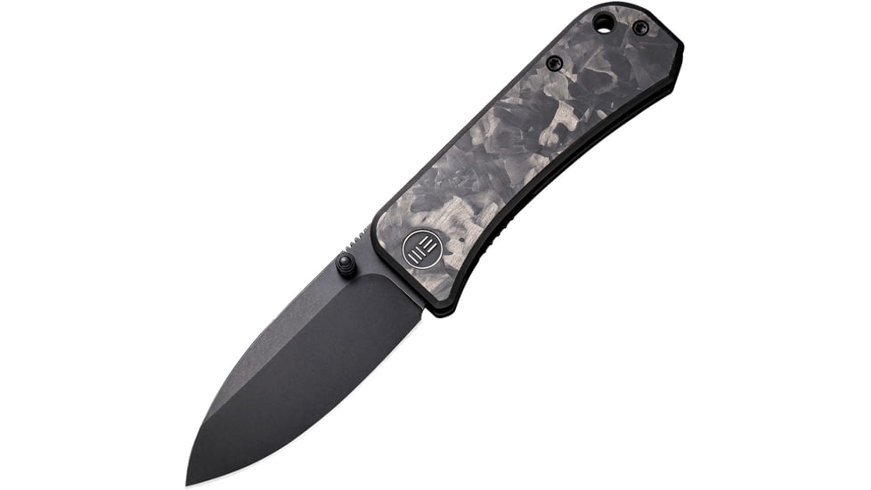 We Knife Co Ltd We Knife Banter 2.9'' Marble Carbon Fiber/black Stonewash