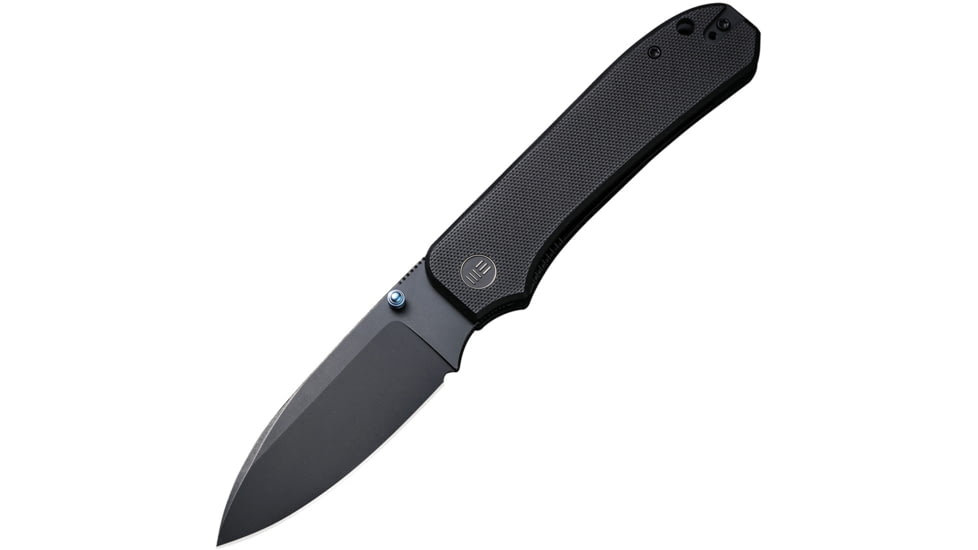 We Knife Co Ltd We Knife Big Banter 3.69'' Black G10/black Stonewash
