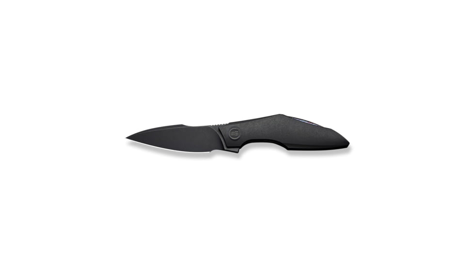 We Knife Co Ltd Weknife Krait Snake Flipper Knife Black Titanium Handle