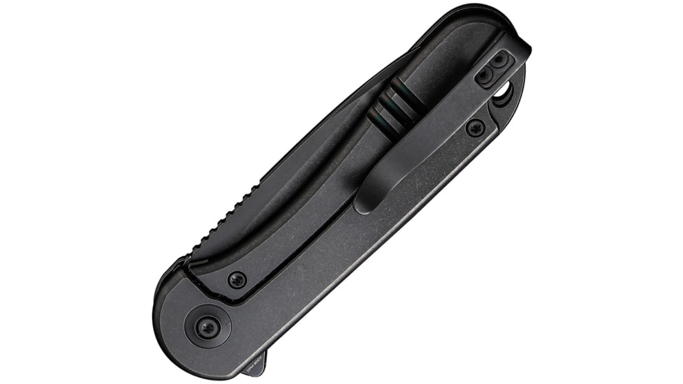 We Knife Co Ltd We Knife Elementum 2.96'' Black Titanium/stnwsh 20cv Frm Lock