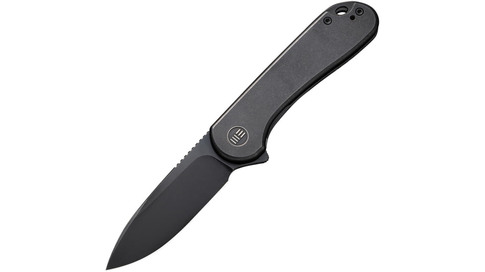 We Knife Co Ltd We Knife Elementum 2.96'' Black Titanium/stnwsh 20cv Frm Lock