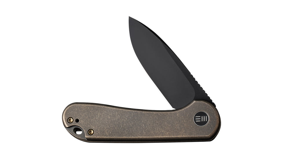 We Knife Co Ltd We Knife Elementum 2.96'' Bronz Titanium/stnwsh 20cv Frm Lock