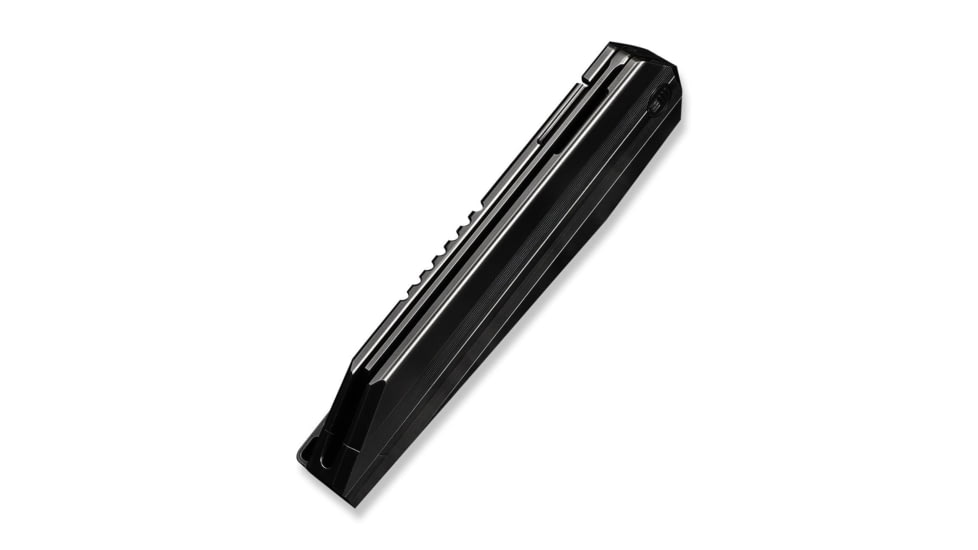 We Knife Co Ltd Collinear Flipper Knife Polished Gray &amp; Satin Titanium Handle And Endcap 3.67inch Polished Gray Bohler M390 Blade