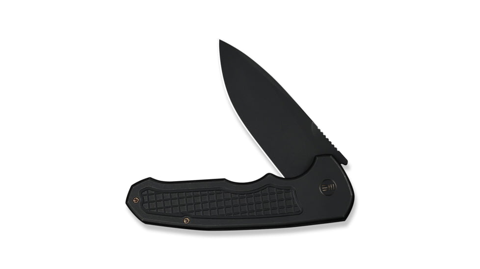 We Knife Co Ltd Starlash Flipper Knife Black Titanium Handle 3.97inch Black Stonewashed Bohler M390 Blade