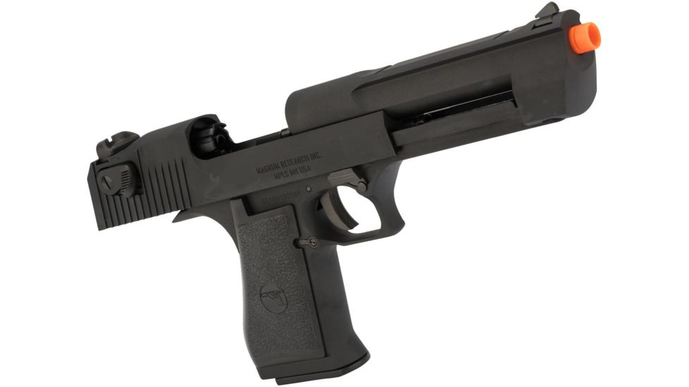 WE-Tech Desert Eagle .50 AE Full Metal Gas Blowback Airsoft Pistol by Cybergun, Black, Medium, 090509 / CG-DE0100