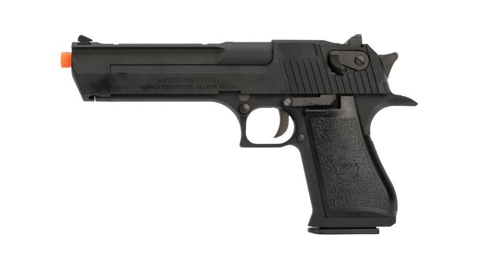 WE-Tech Desert Eagle .50 AE Full Metal Gas Blowback Airsoft Pistol by Cybergun, Black, Medium, 090509 / CG-DE0100