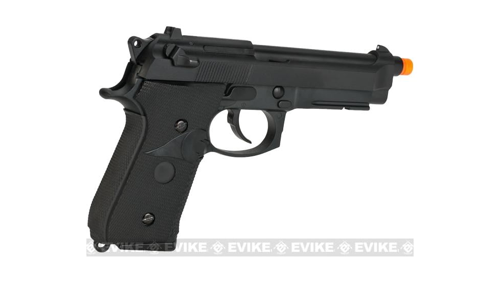 WE-Tech M9A1 Full Metal Gas Blowback Pistol, Black, WE-M008-B-M9A1