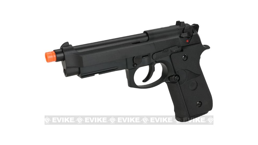WE-Tech M9A1 Full Metal Gas Blowback Pistol, Black, WE-M008-B-M9A1