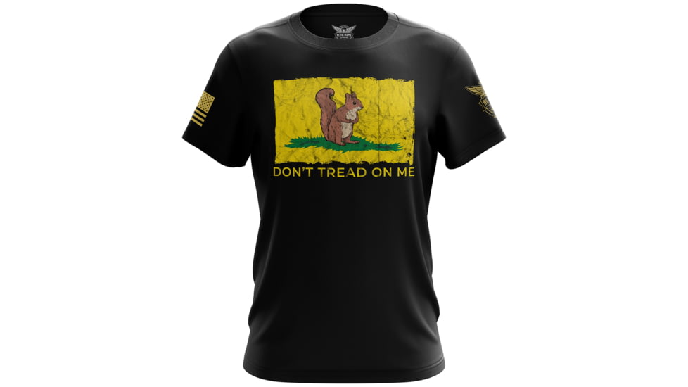 Wethepeopleholsters.Com Dont Tread On Me Squirrel Short Sleeve Shirt, don-t-tread-on-me-squirrel-short-sleeve-shirt