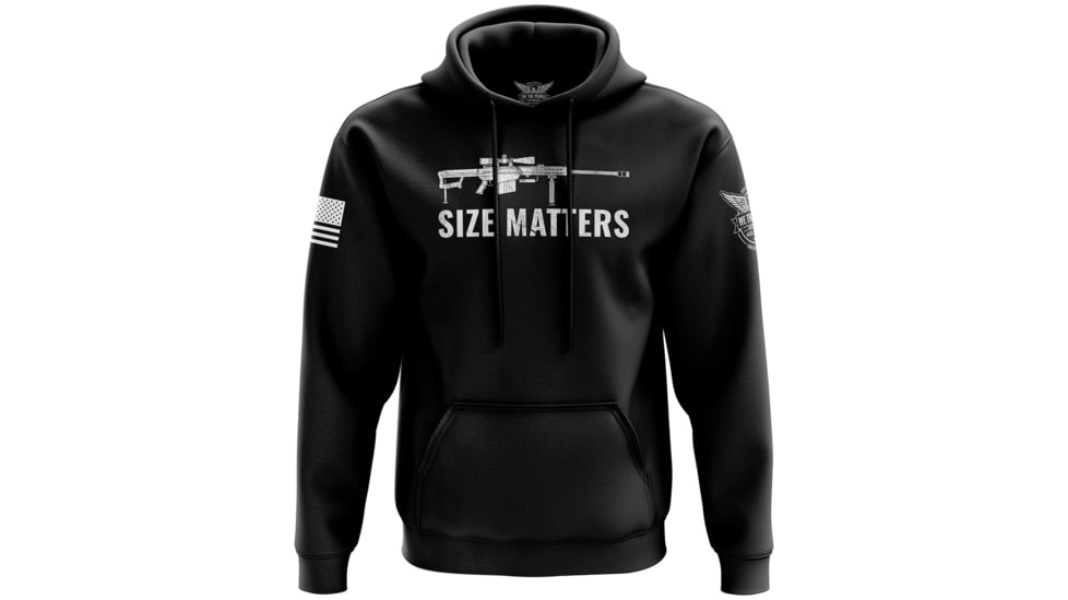 We the People Holsters Size Matters Hoodie 8F2643CB, 7256808390754