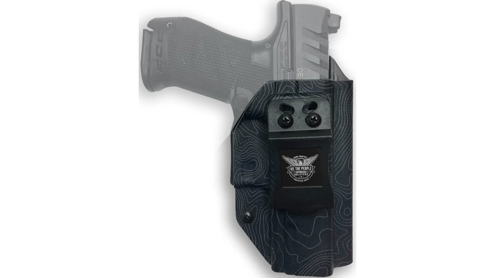 We the People Holsters Kydex IWB Holster, S&amp;W Shield X, Right Hand, Topographic Gray, WTP-279-1047-R