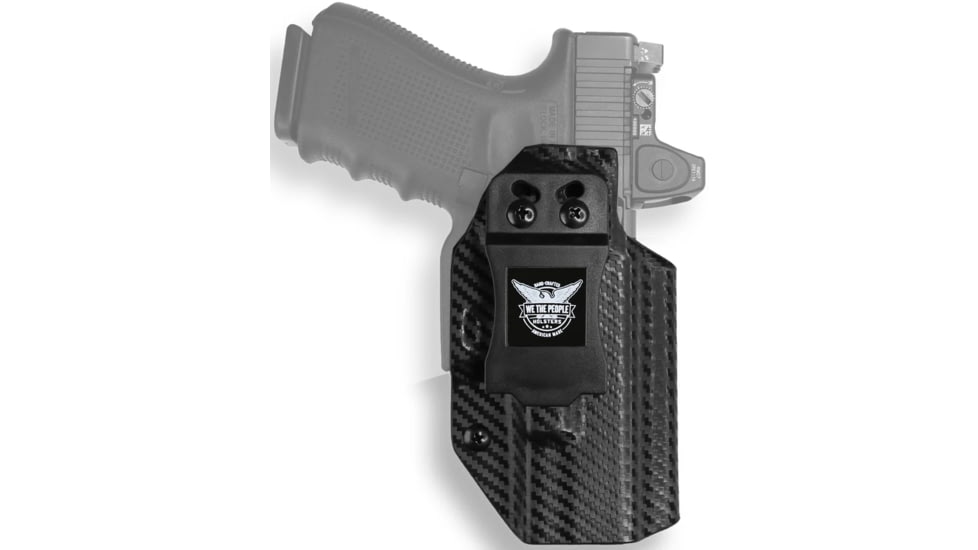 We the People Holsters Kydex IWB Holster, S&amp;W Shield X, Optic Cut, Right Hand, Carbon Fiber, WTP-R279-1001-R
