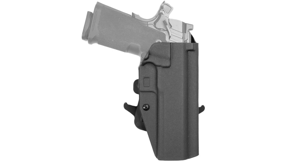 We the People Holsters Kydex OWB Paddle Holster, Springfield XD-M Compact 3.8in 9/40/45, Right Hand, Black, OWB-52-1000-R
