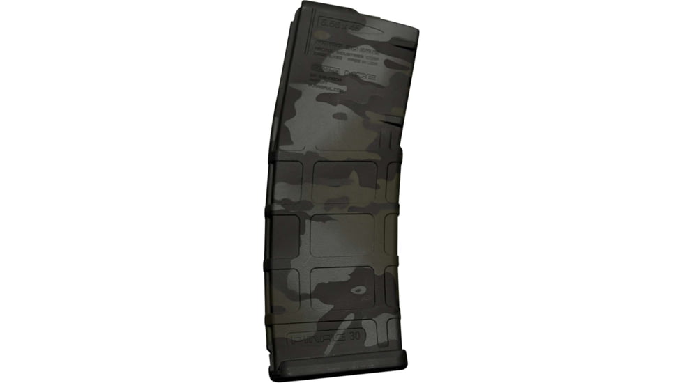 Weapon Works PMAG GEN M2 MOE 30 Round AR15 5.56x45mm NATO MultiCam Black Rifle Magazine, 1 Pack, Polymer, 228041-30RD