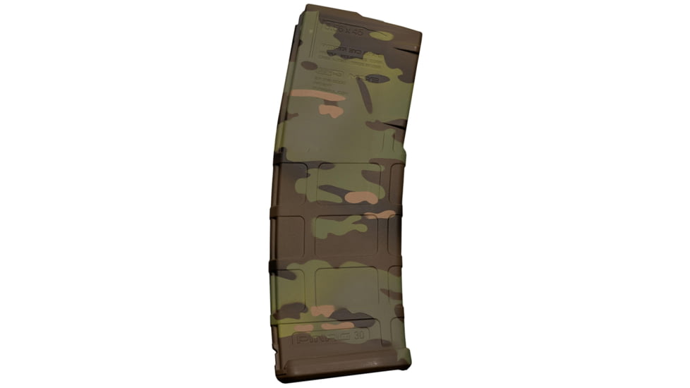 Weapon Works PMAG GEN M2 MOE 30 Round AR/ M4 Multi-Cam Tropic Rifle Magazine, 1 Pack, Polymer, 228042-30RD