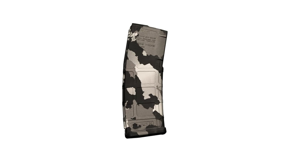 Weapon Works PMAG GEN M2 MOE 30 Round AR/ M4 Silver Granite Rifle Magazine, 1 Pack, Polymer, 228043-30RD