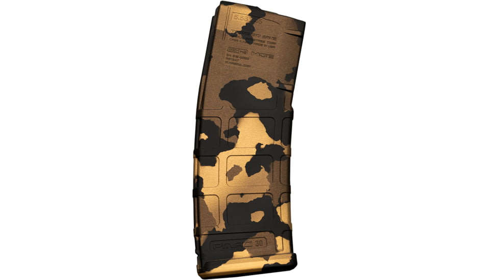 Weapon Works PMAG GEN M2 MOE 30 Round AR/ M4 Gold Granite Rifle Magazine, 1 Pack, Polymer, 228044-30RD