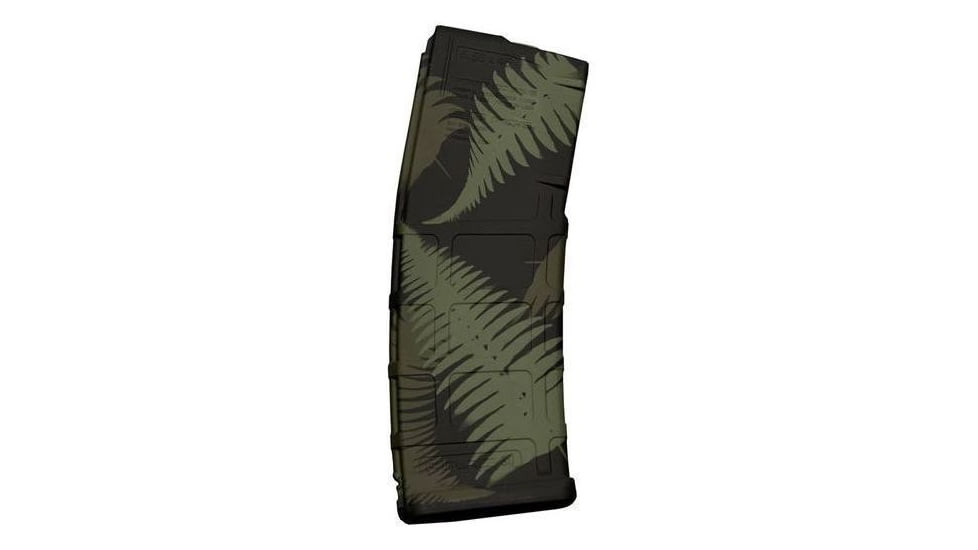 Weapon Works PMAG GEN M2 MOE 30 Round AR/ M4 Ferns Green Rifle Magazine, 1 Pack, Polymer, 228048-30RD