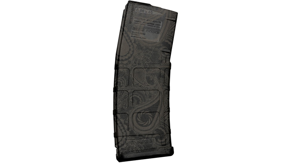 Weapon Works PMAG GEN M2 MOE 30 Round AR/ M4 Laser Paisley Rifle Magazine, 1 Pack, Polymer, 228099-30RD