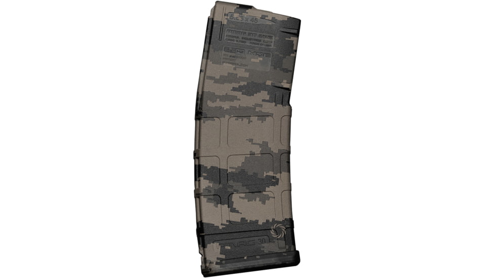Weapon Works PMAG GEN M2 MOE 30 Round AR/ M4 Laser Digital Rifle Magazine, 1 Pack, Polymer, 228100-30RD