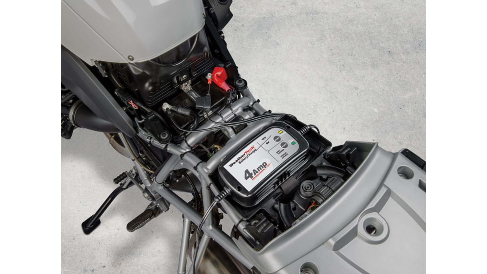 WeatherTech Battery Charger, Black, 8BCHR4