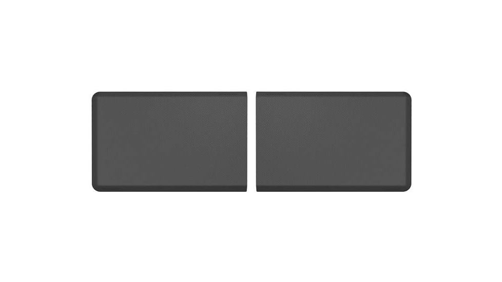 WeatherTech Comfort Mat Connect, Carbon Fiber, 2 Pieces, 24x36in, Black, 8ACONA2CBB