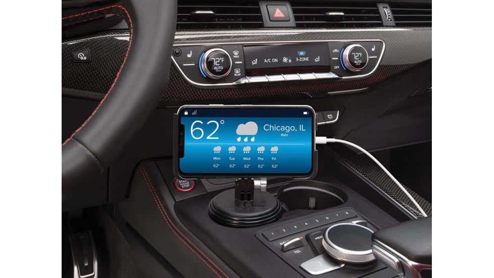 WeatherTech CupFone Two View, Black, 8ACF5TV