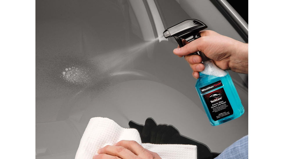 WeatherTech Exterior Glass Cleaner with Repel Bottle, 18oz, 8LTC43K