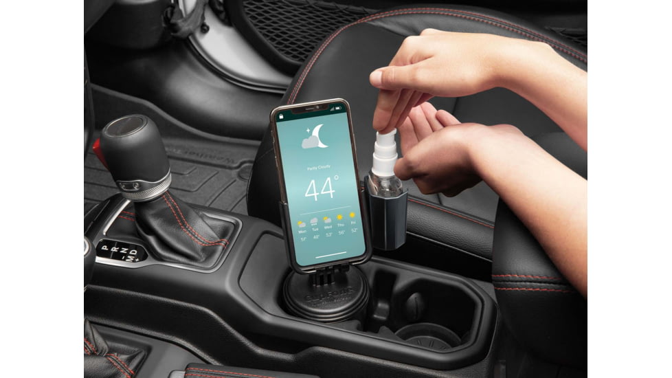WeatherTech Hand Sanitizer Holder, Black, 8ACFSH