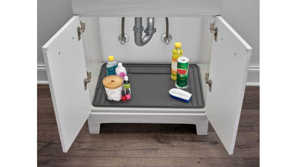 WeatherTech SinkMat Bathroom Vanity, Black, USM02BXBK