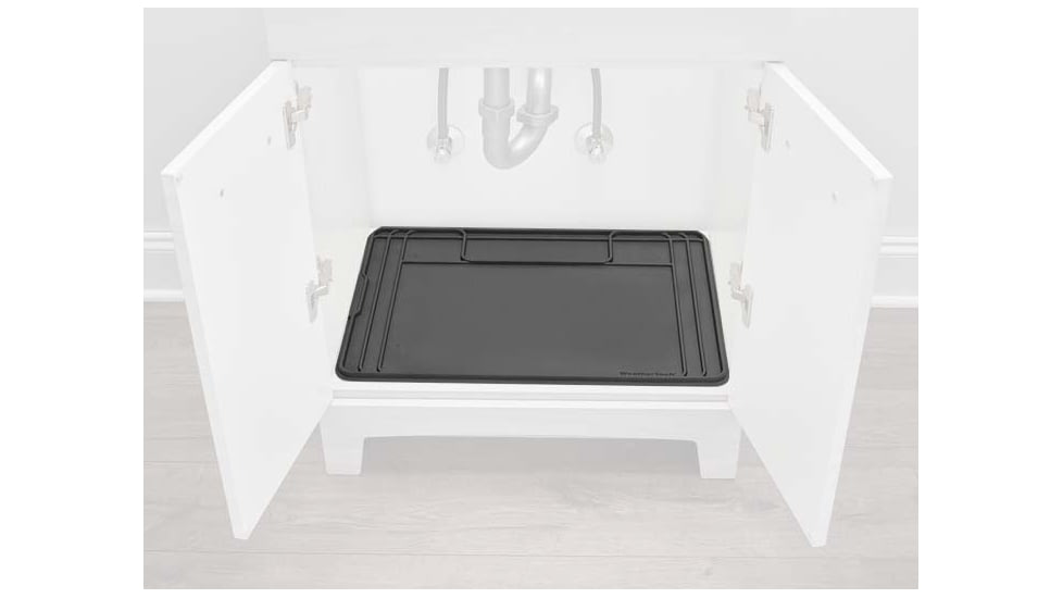 WeatherTech SinkMat Bathroom Vanity, Black, USM02BXBK