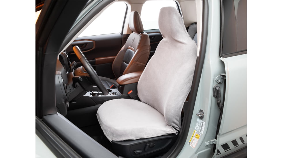 WeatherTech Terry Cloth Seat Cover, Grey, SPB004TCL