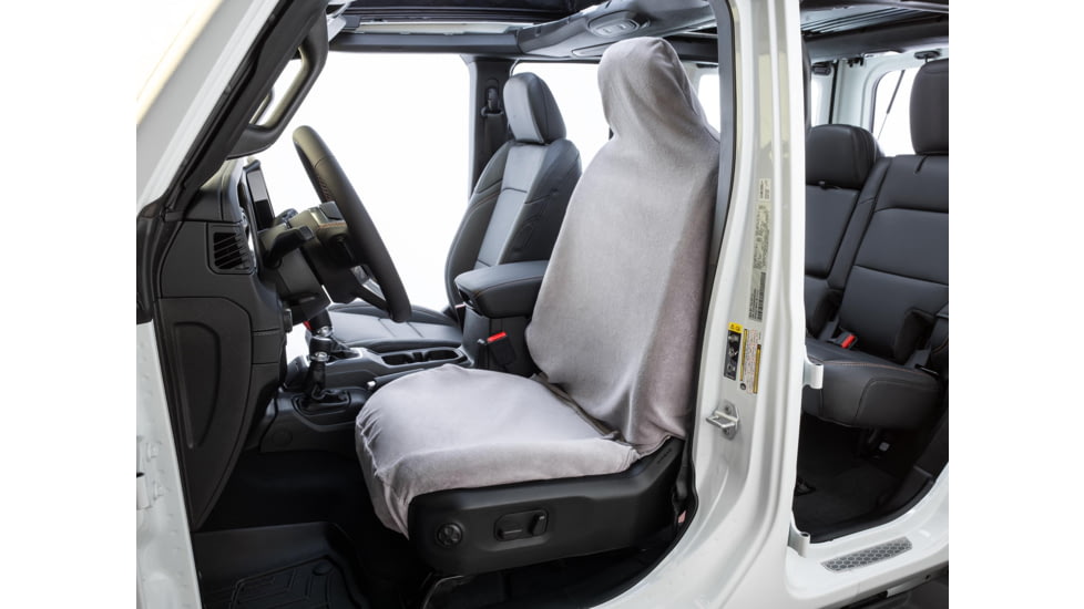 WeatherTech Terry Cloth Seat Cover, Grey, SPB004TCL