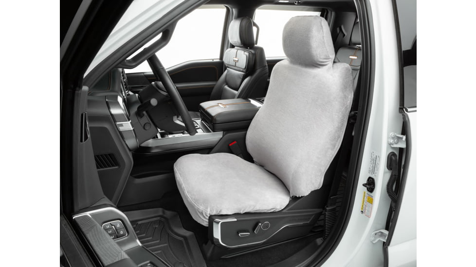 WeatherTech Terry Cloth Seat Cover, Grey, SPB004TCL
