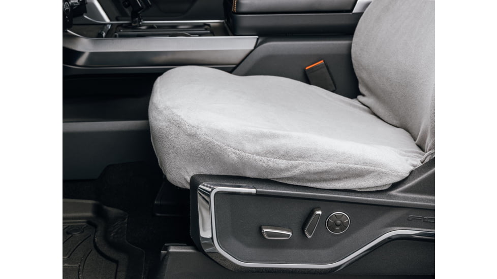 WeatherTech Terry Cloth Seat Cover, Grey, SPB004TCL