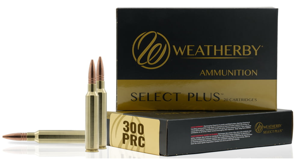 Weatherby .300 PRC 180 Grain Jacketed Hollow Point Rifle Ammo, 20 Rounds, F300P180SCO