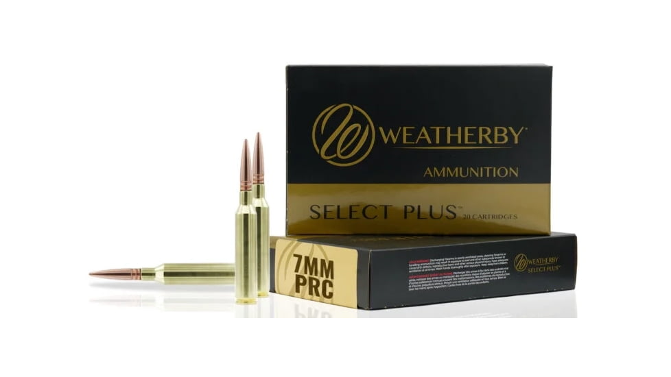 Weatherby 7mm RRC 175 Grain Jacketed Hollow Point Rifle Ammo, 20 Rounds, R7PRC175EH