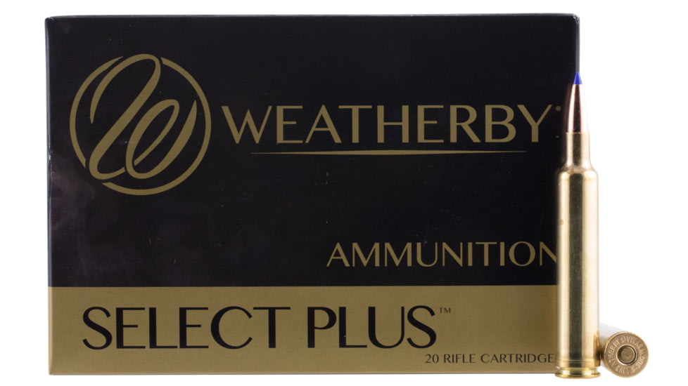 Weatherby B653127LRX Select Plus 6.5x300 Wthby Mag 127 Gr LRX Boat Tail 20 Bx/